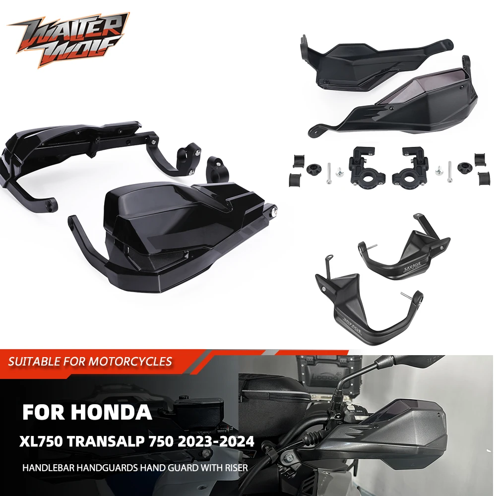 

2025 XL750 поручни на руль, защита для рук для Honda XL 750 Transalp 750, расширенное лобовое стекло, аксессуары для руля мотоцикла