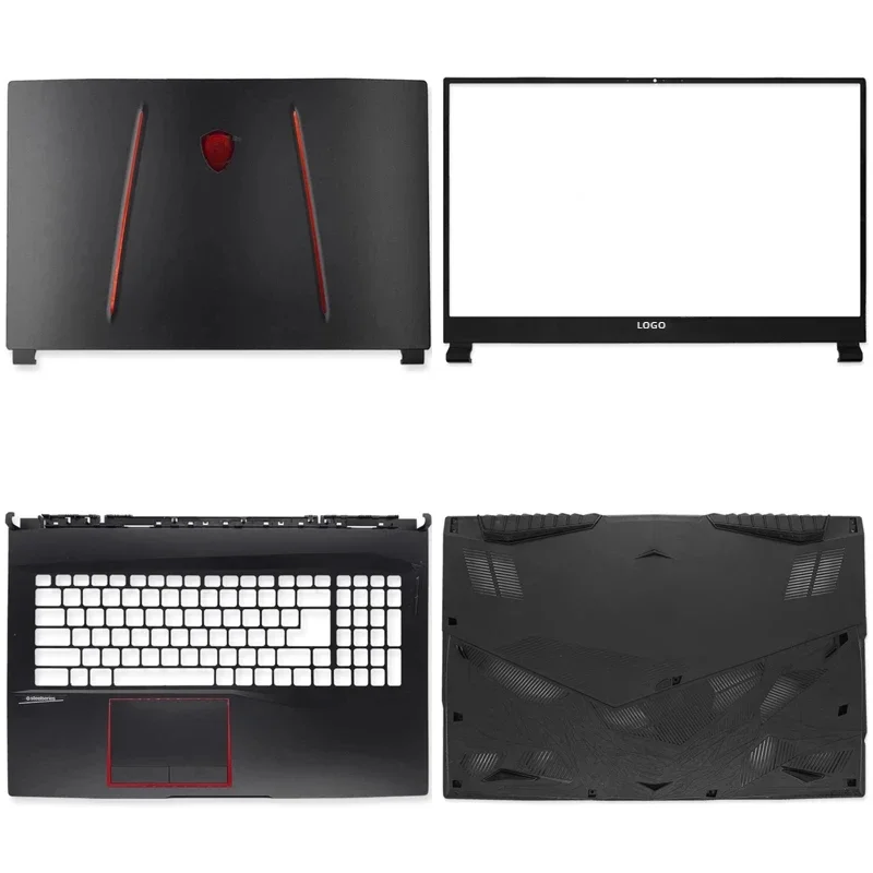 

New For MSI GE75 GP75 GL75 MS-17E2 17E5 17E7 Laptop LCD Back Cover Front Bezel Upper Palmrest Bottom Base Case Keyboard Hinges