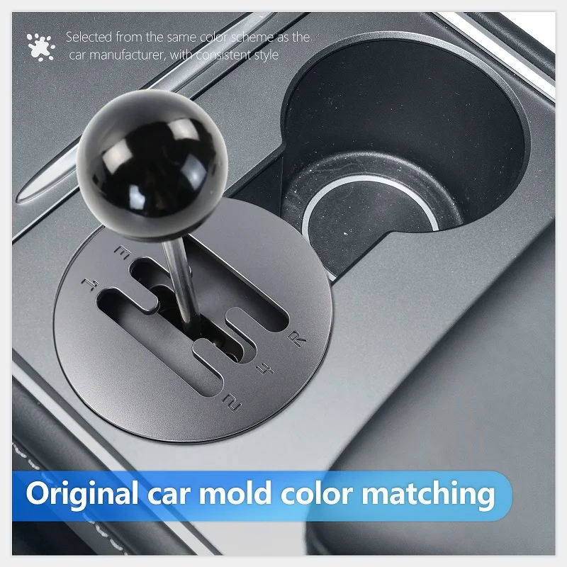 Modello 3 modello Y 2021-2023 leva del cambio per auto tazza d\'acqua giocattoli di decompressione decorazione a bilanciere per veicoli accessori per