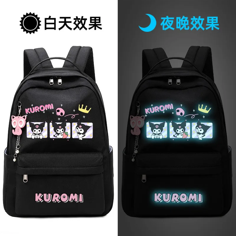 Sanrio New Clow M Student Schoolbag Cute Cartoon Shoulder Pad Lightweight and Large Capacity Waterproof Backpack