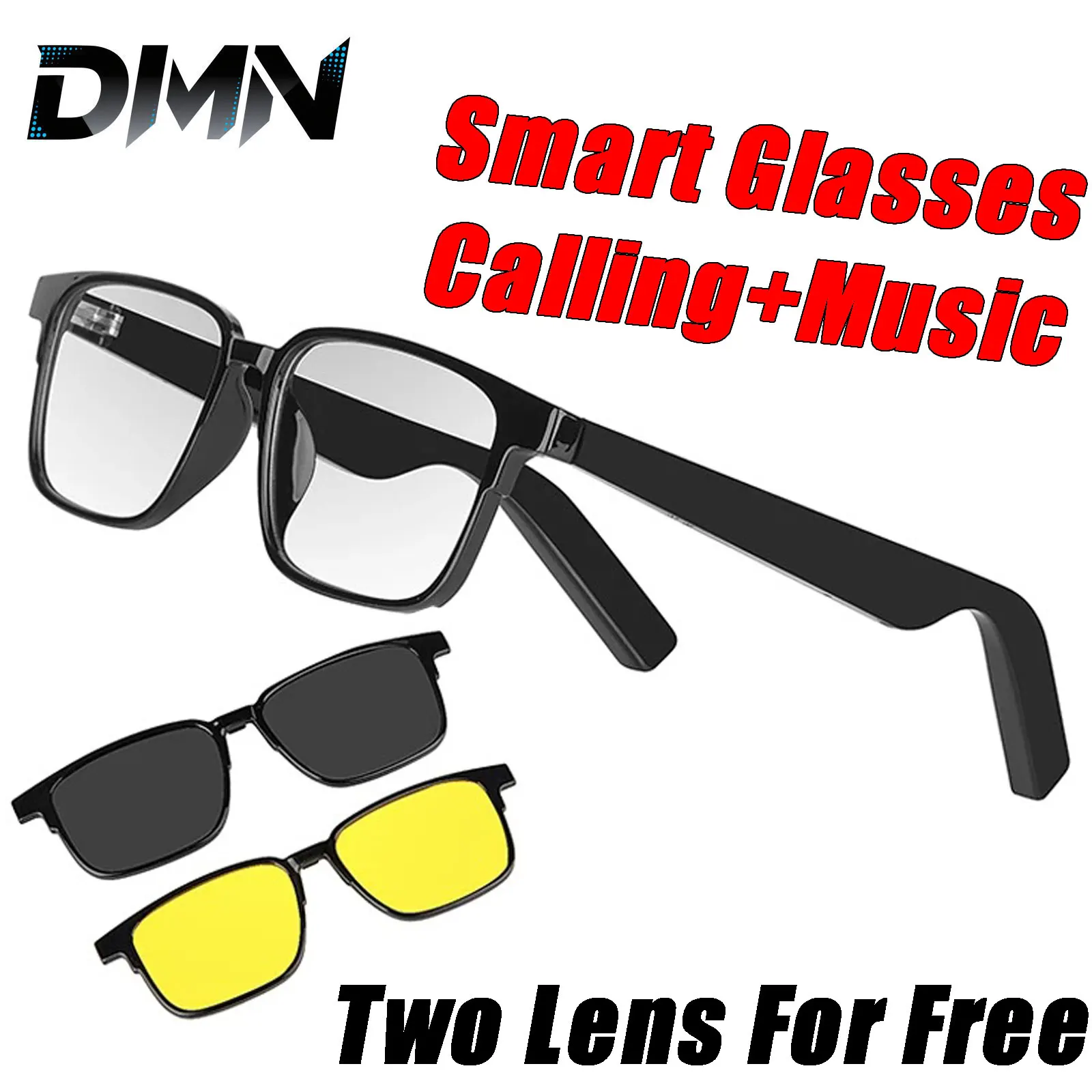 

2025 Smart Glasses Bluetooth Audio Glasses Hands-Free Calling Music Audio Sports Noise Cancelling IPX4 Smart Audio Earphone