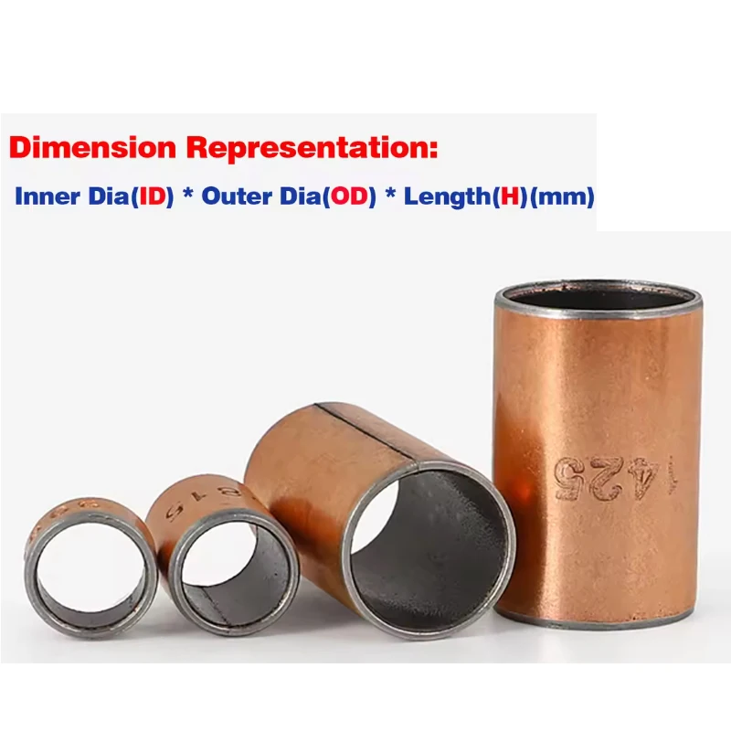 M3-m28 Sf-1 Oil-free Self-lubricating Composite Bearing Copper Shaft Bushing Inner Diameter Bushing Small Bushing