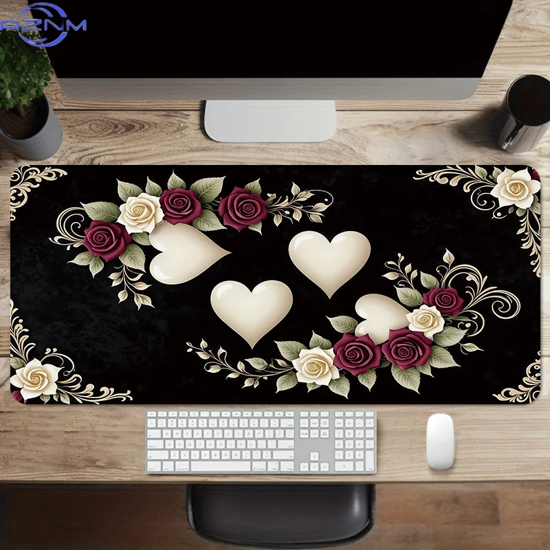 Classic mouse mat made of quality cloth. Waterproof surface easy to wipe off stains. Solid bottom avoids slipping,  fits daily d
