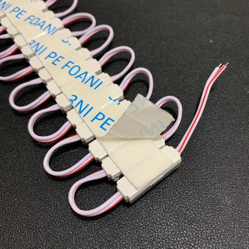 Mini 2835 Led-modul DC12V 200 teile/paket Injektion 3led Modul Mit größe 29*9mm 1,2 W Wasserdichte 2835 Harte Streifen Bar Licht Lampe