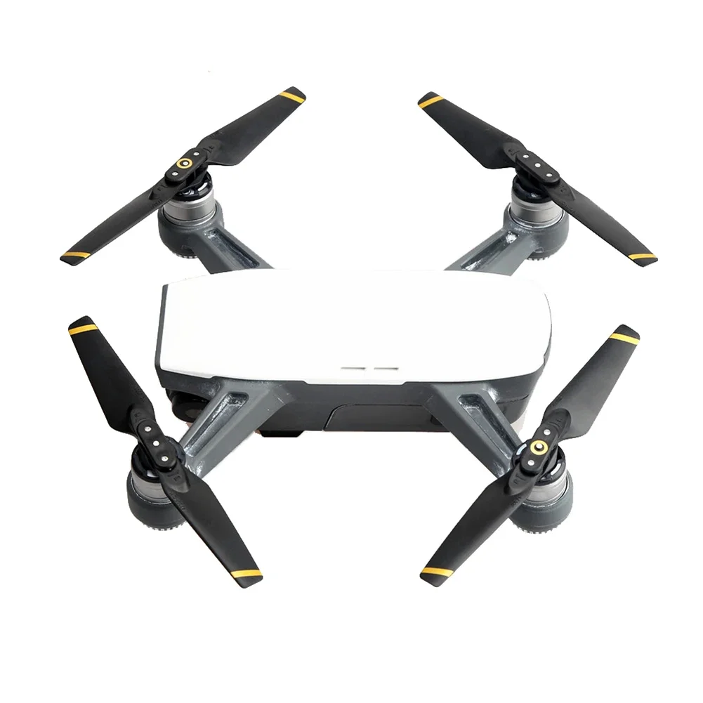 مروحة من ألياف الكربون لـ DJI Spark ، سريعة التحرير ، شفرات قابلة للطي ، ملحقات الطائرة بدون طيار ، 4 way