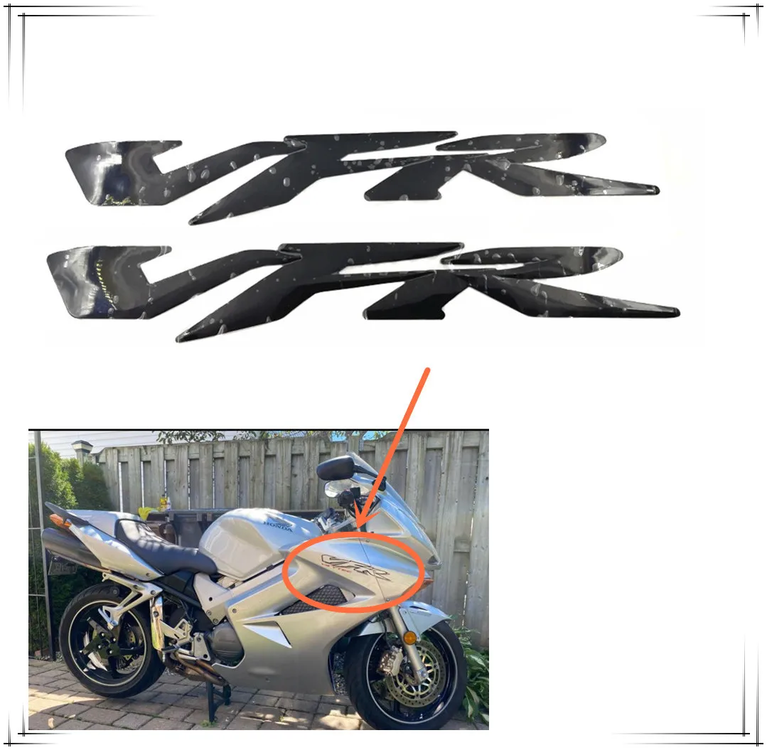 For Honda VFR 400 700 750 800 1200 Decals Sticker Tank Graphic Pad Logo Badge Emblem Motorcycle Decoration Label Racing Stickers