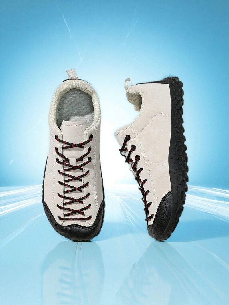 Men's Outdoor Walking Casual Trainers Versatile Comfortable Hiking Casual Shoes Unisex Sports Walking Casual Footwear