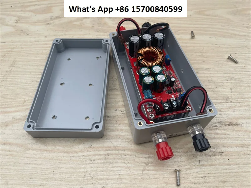 

1500W30A DC-DC48V60V72V постоянное напряжение постоянного тока 90 В постоянный ток повышающий источник питания зарядный модуль регулятор напряжения