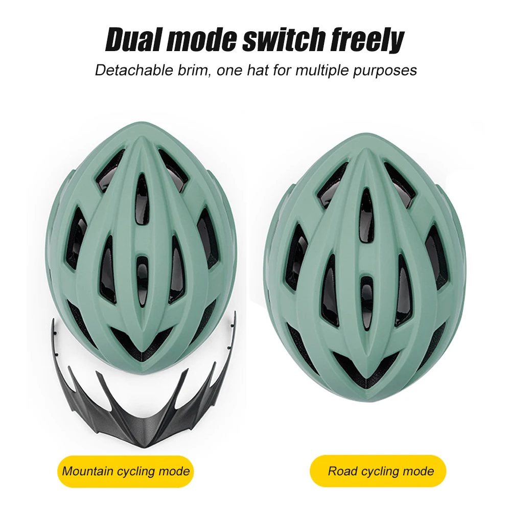 Fahrradhelm für Erwachsene Männer Frauen mit verkürzter Passform 58–62 cm, leicht mit verstellbarer Seite und Kinnriemen, Fahrradzubehör – Detail 8