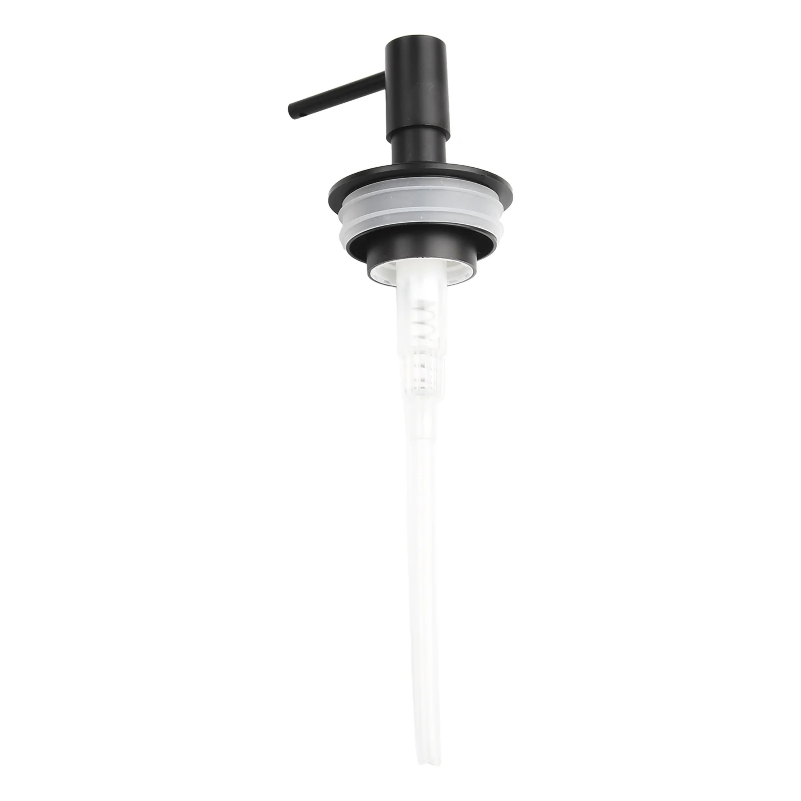 ABS Pump Head Manual Press Pump Head Home Bathroom Sturdy Spring Design Leakage Prevention Smooth Distribution