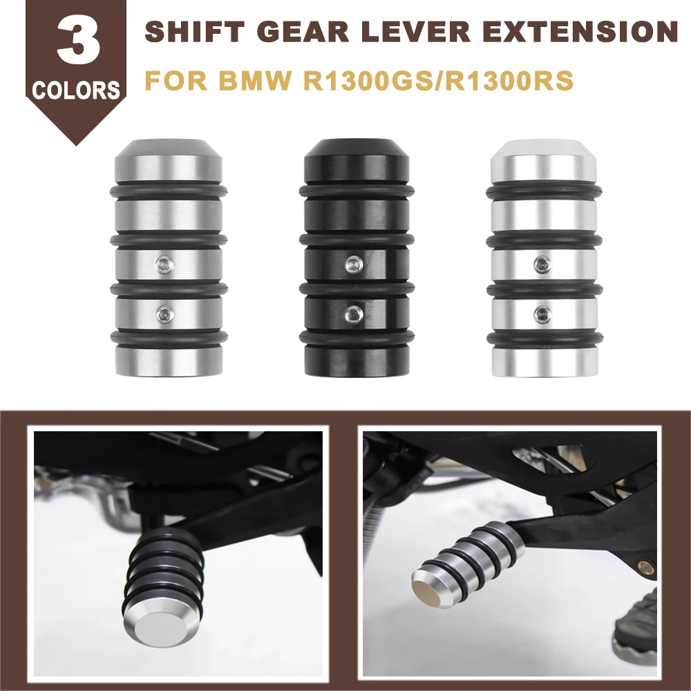 Motorcycle Gear Shift Lever Pedal Tip Extension Brake Lever Enlarger For BMW R1300GS ADV R1250GS Adventure R1200FS LC R1300RS