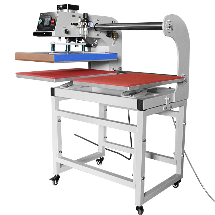 

Automatic 10x10 38x38 40x50 T Shirt Pneumatic Heat Press Machine New Digital with Heat Transfer Embossing Plate for Tshirts