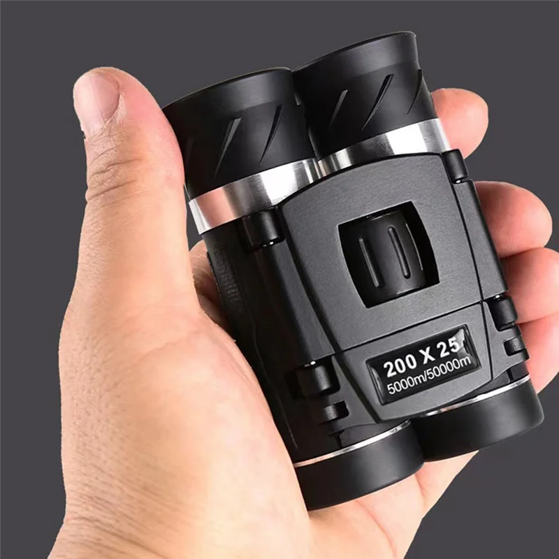 Binoculars HD Binoculars New Product 200X25 Upgraded BAK4 Optical Hunting Outdoor Camping Travel-ELEC