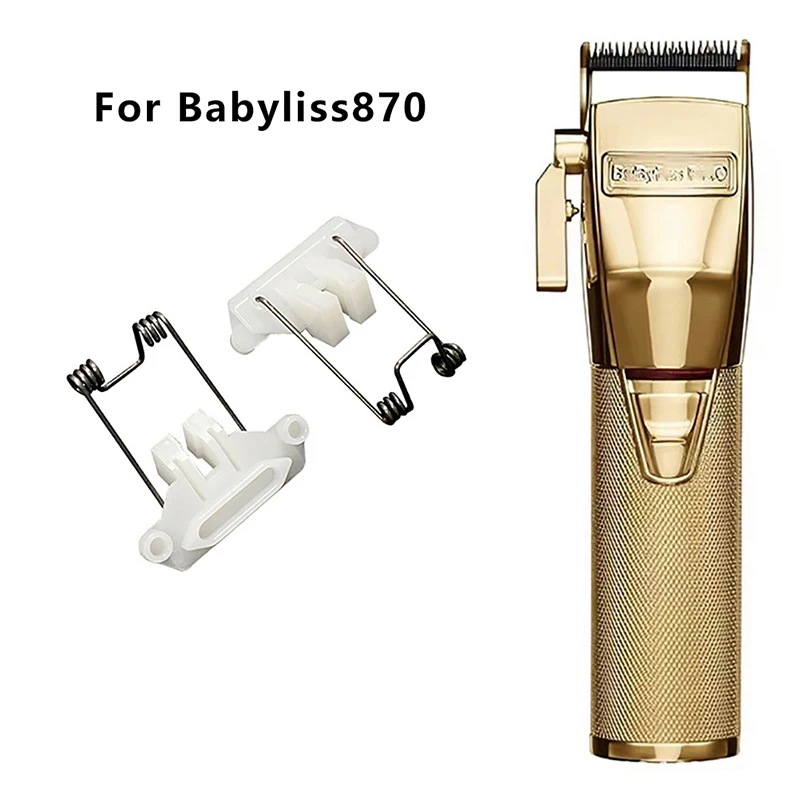 Accessori per tagliacapelli tagliacapelli Swing Head Clipper Guide Block Clipper parti di ricambio con molla di tensione per Babyliss870 Cl