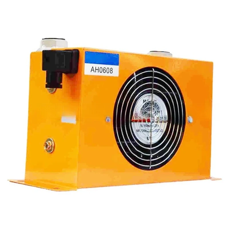 

60L/min Hydraulic Air Cooler AH0608T Hot Selling Hardware Tools Air Cooled Oil Radiator Air Cooling Oil Cooler 110V 220V 24V 12V