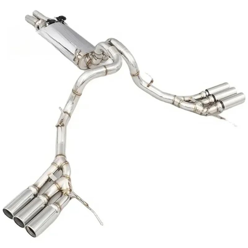 High Performance Stainless Steel Electronic Valve Exhaust Pipe System Quality car Exhaust for Ford Raptor/F150 Gen 13 3.5TT