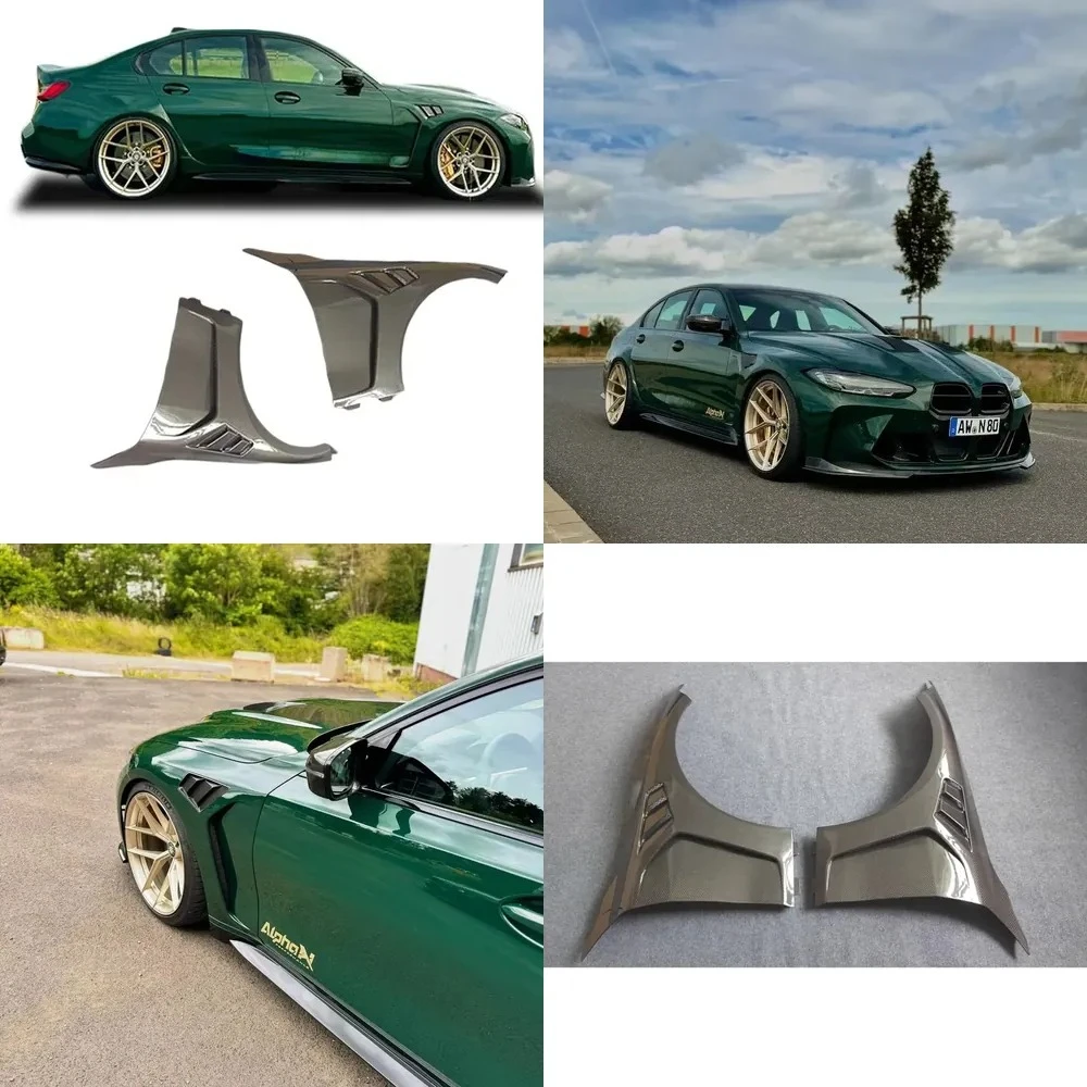 

Dry Carbon Fiber AP Style Side Fenders for G80 M3
