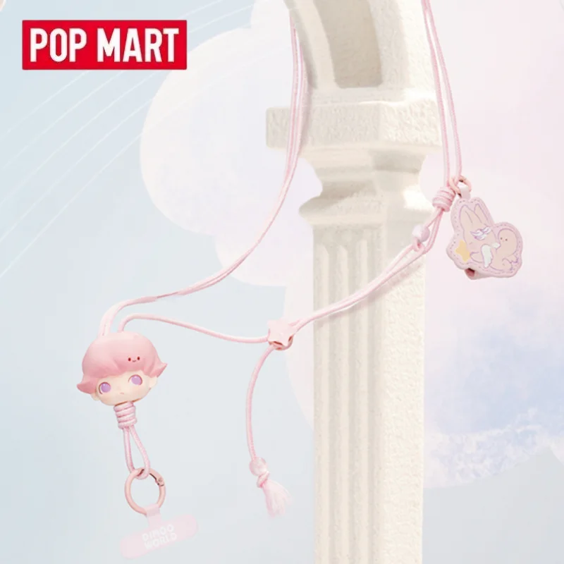 

POPMART DIMOO Rondo Of Dreams Series Pendant Chain Blind Box Toys Kawaii Anime Action Figure Surprise Guess Bag Mystery Box