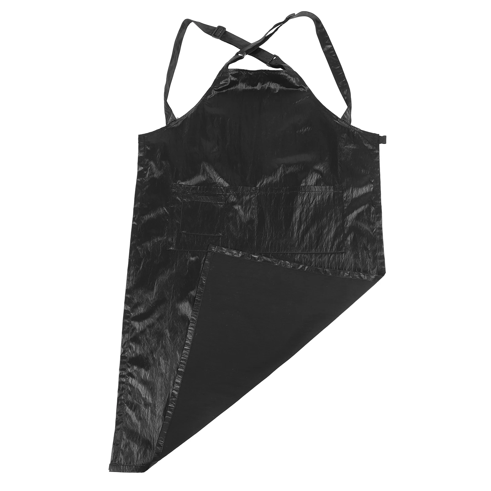 

Adjustable Waterproof Cutting Apron Hair Coloring Apron Men Stylist Salon Coloring Cloth Pocket Barber