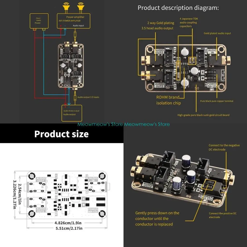 W91A聴覚分離ノイズリダクションモジュール騒音キャンセルキャンセルキャンセル