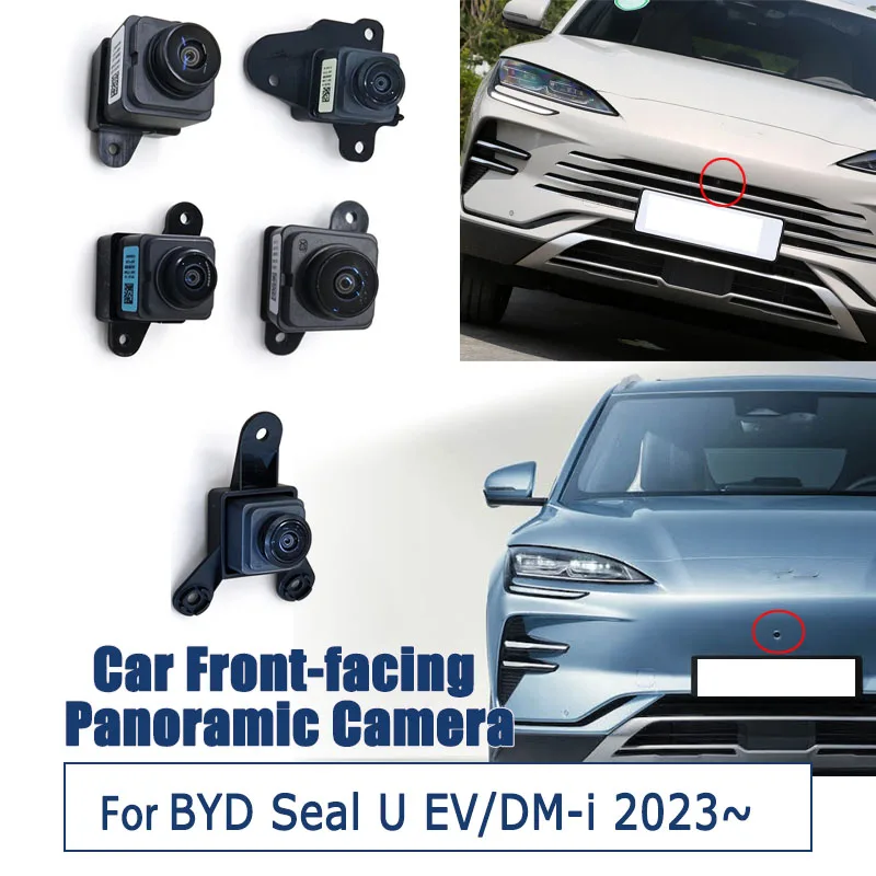 Car Front View Camera For BYD Seal U Sealion 6 EV/DM-i 2023-2026 Front - facing Panoramic Camera Assembly Electronic Accessories