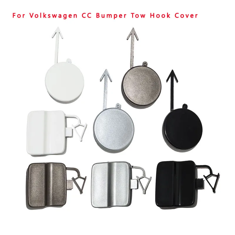

For 2013 2014 2015 2016 2017 Volkswagen CC front and rear Bumper Tow Hook Cover 3C8 807 241 A 3C8 807 441 A