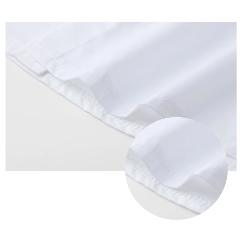 Children's White Shirt Boys' Short Sleeves Middle School Student Blue Tops Summer Performance Graduation Primary School Uniforms