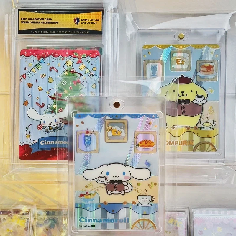 

Новинка в наличии Melody Kuromi Sweet Moment Crystal Card Series, 1-я мгновенная камера, 7-я коллекционная карта, детская игрушка, подарки-сюрпризы для девочек