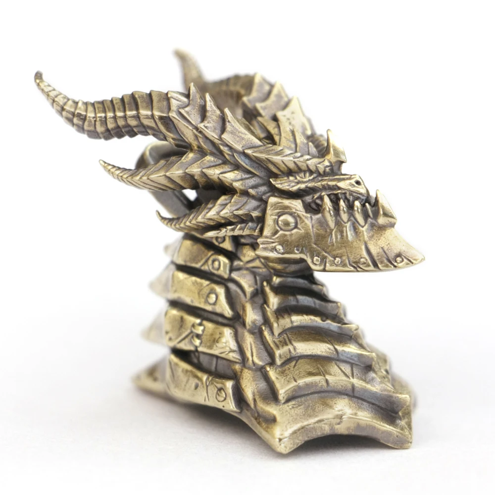 

King of Death Dragon Details Brass Pendant BR393