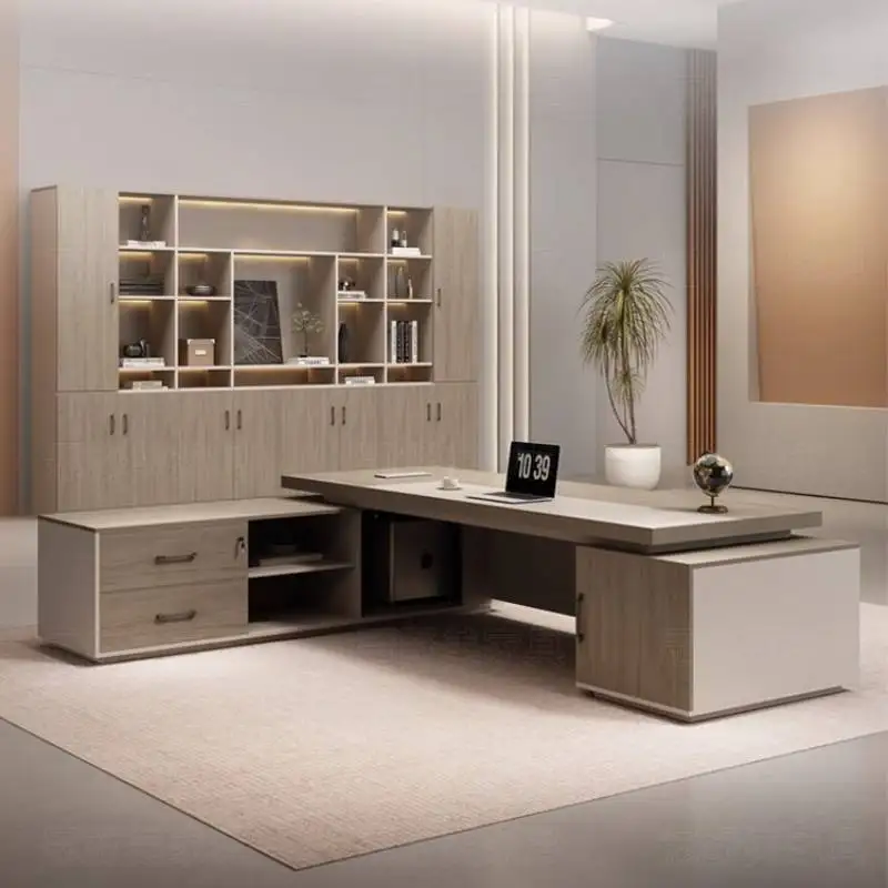 

Wood Cheap Executive Office Desk Modern Brown Luxury Drawers Executive Office Desk Cheap Study Mesa De Escritorio Mesa Office