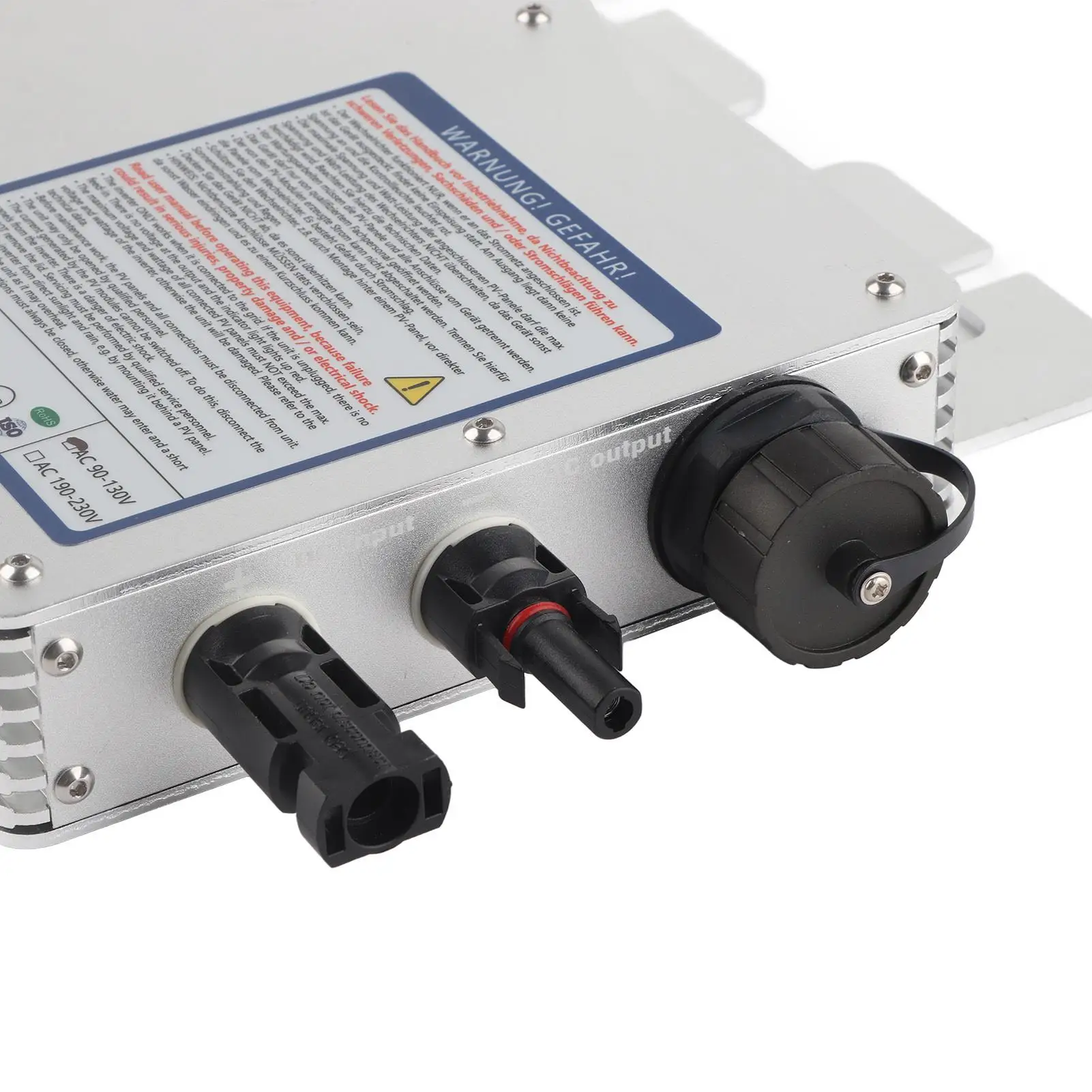 600W Solar Micro Inverter with WiFi Control - Automatic AC120/230V Grid Tie System