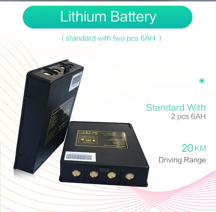 Sleutel afstandsbediening opvouwbare mechanische knop opvouwbare scootmobiel borstelloze motor 180W voor ouderen en gehandicapten-BZ-FDB01