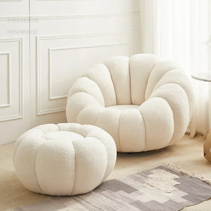 For Nordic Lazy Living Room Sofa Fashion Home Furniture Leisure Chairs Creative Clothing Store Bedroom Back Single