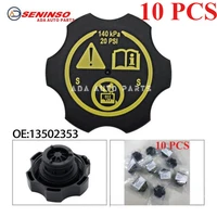 10 Uds 13502353 tapa del tanque de agua de expansión del radiador del tanque para Chevrolet Cruze Vauxhall Astra 316702182 Corsa Zafira GM con etiqueta