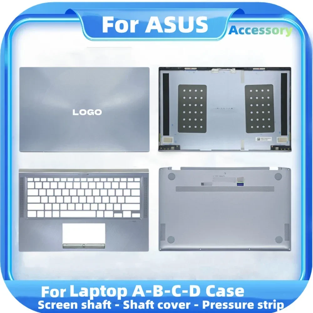 

Новинка для ASUS ZenBook 14 UM431D RM431D UX431F UM431DA BX431 U4500 U4500F, задняя крышка ЖК-дисплея для ноутбука/подставка для рук, верхняя часть корпуса/нижняя часть корпуса