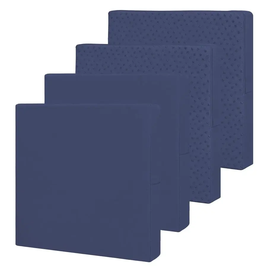 

Водонепроницаемые чехлы для подушек для патио, только чехлы, 27x25x5 дюймов, 4 штуки, сменные, нескользящие, для уличных сидений, с молнией. N