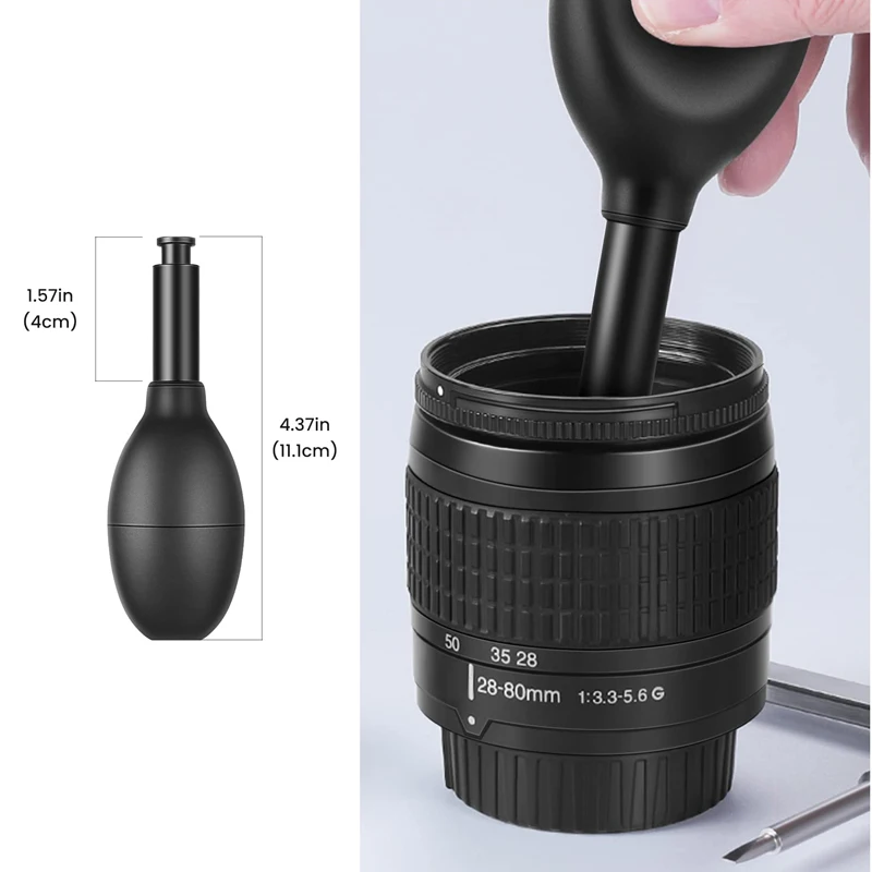 Lens Sucker Kit with 7 Suction Cups Strong Suction Manual Vacuum Suction Pen Lens Puller for Lens Repair Cleaning Watches