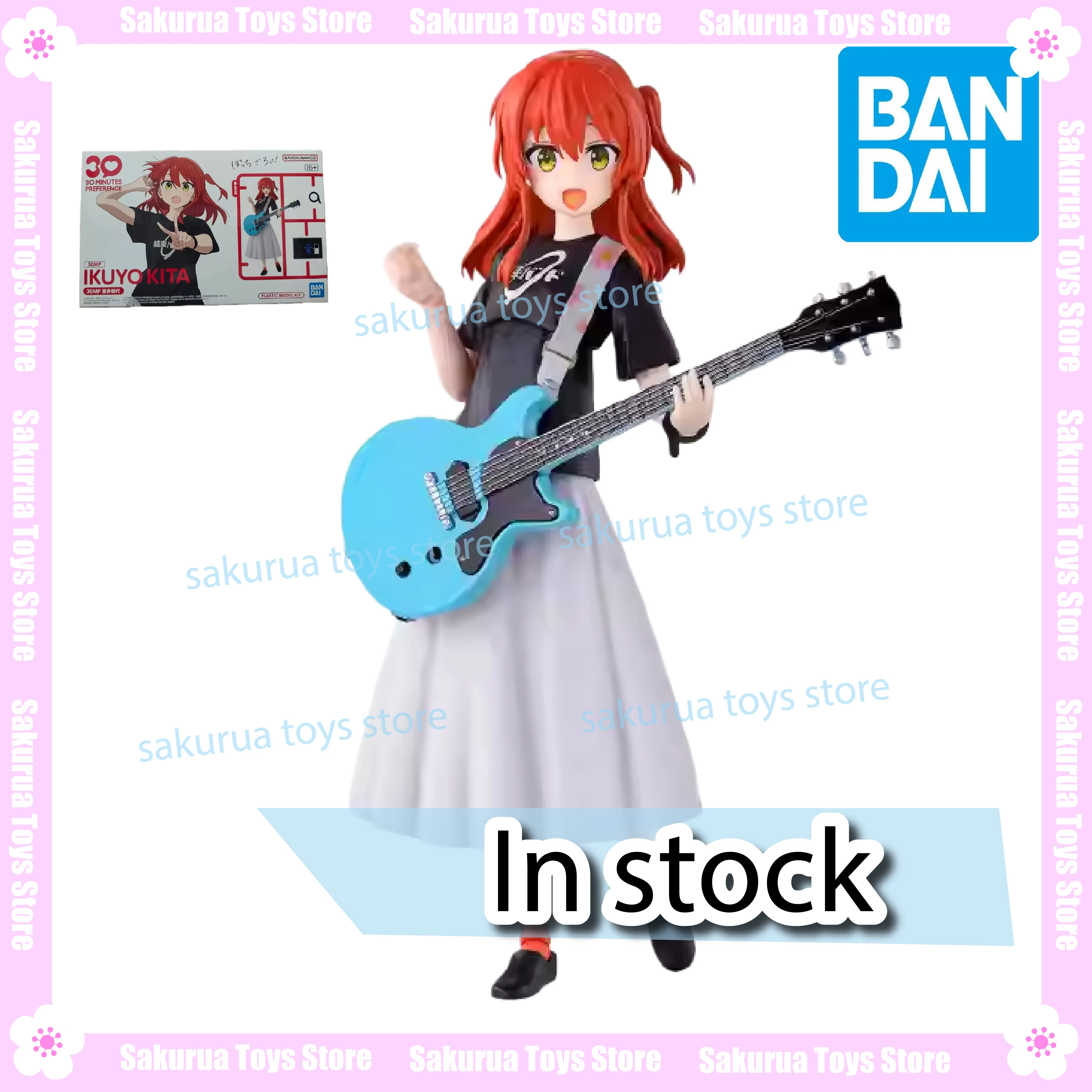 

В наличии Bandai, натуральная 30MP Lonely Rock Kita Yudai, гитариста, машина для девочек, собранная модель, коллекция экшн-фигурок, подарок