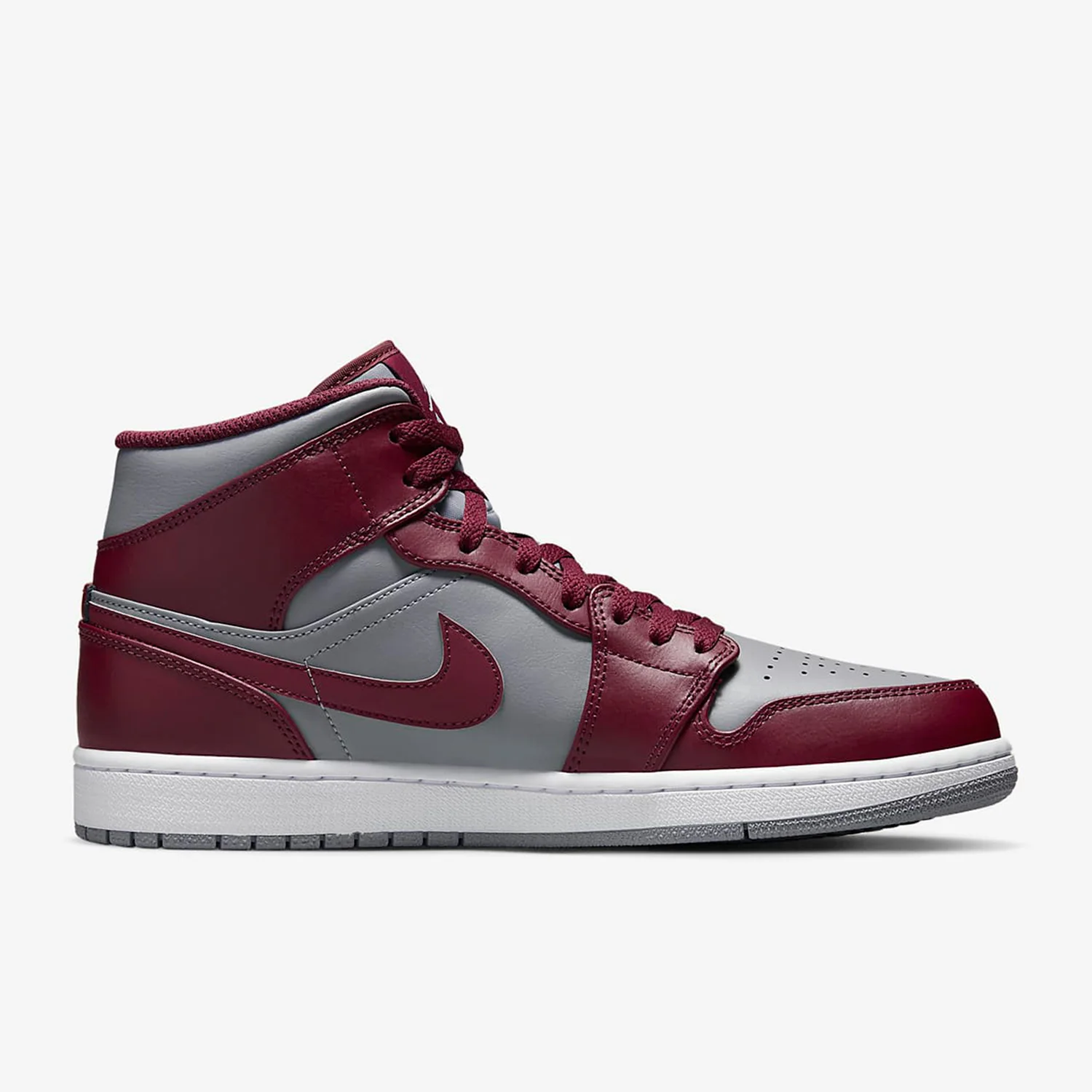 Nike Authentic Air Jordan 1 Mid Men's Sports High Top Board Shoes DQ8426-615 view 4