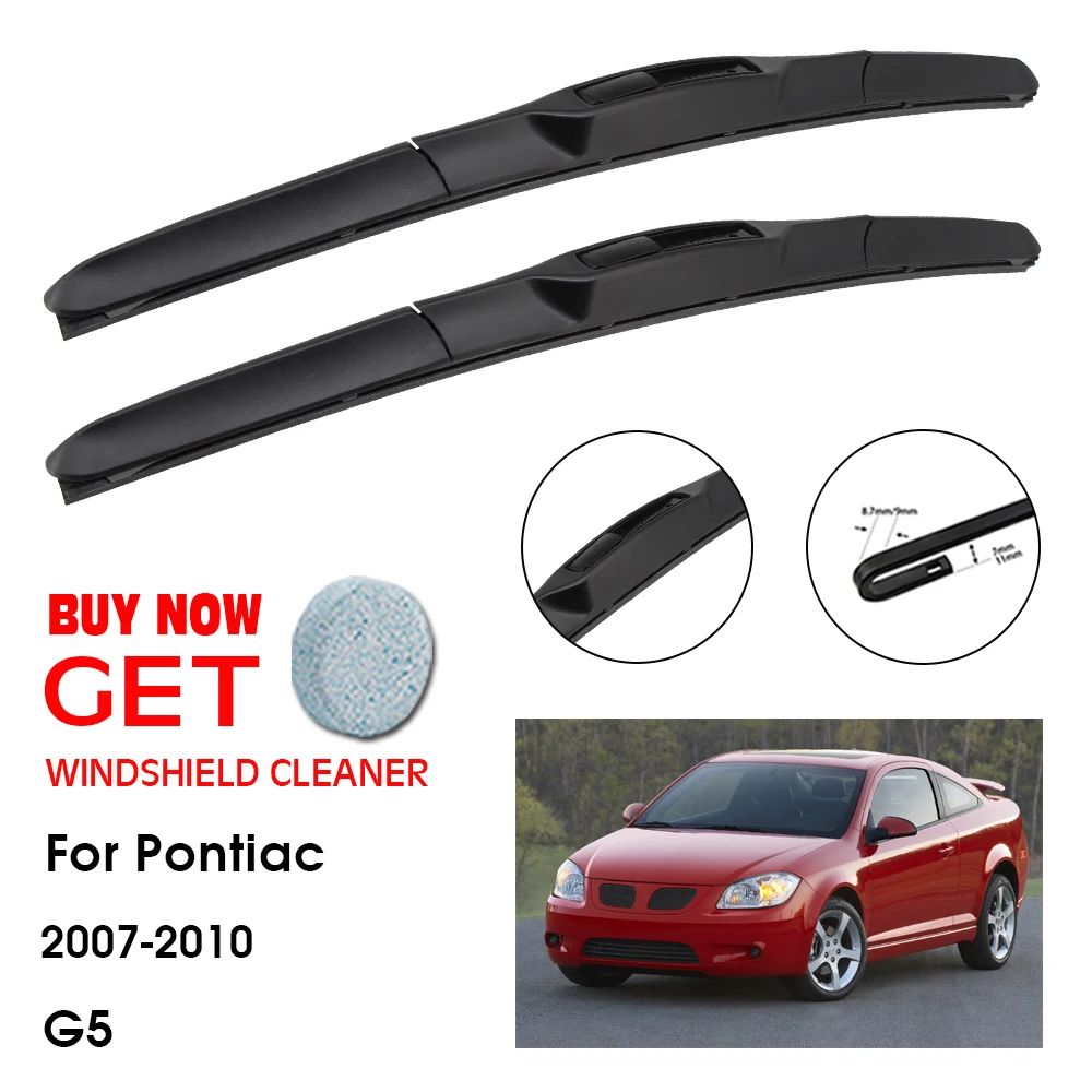 

Car Wiper Blade For Pontiac G5 22"+17" 2007-2010 Front Window Washer Windscreen Windshield Wipers Blades Accessories