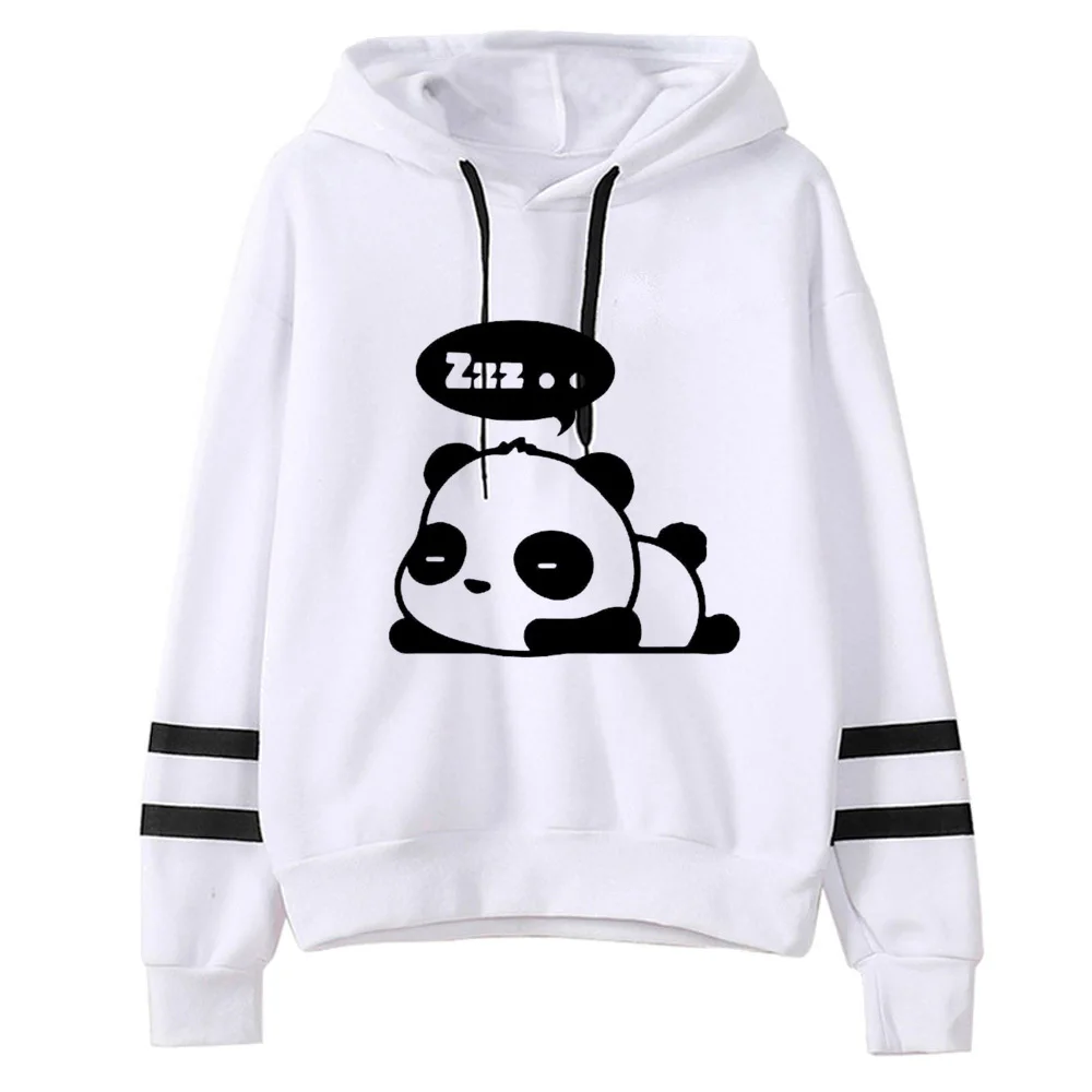 

Panda hoodie clothes for teens youthful elegant designer patterned female pullover casual wear anime