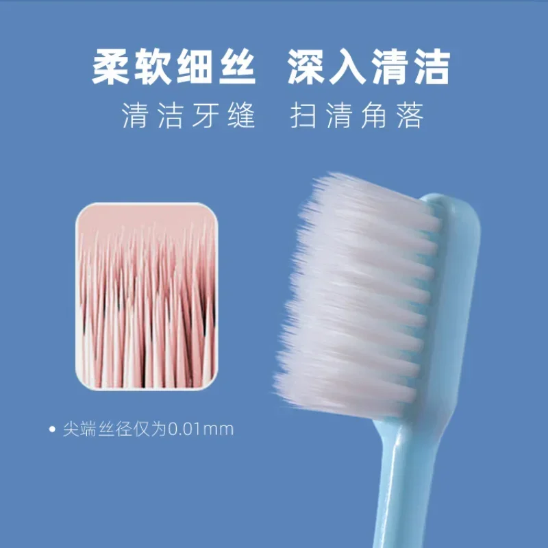 зубная щетка Toothbrush Adult Soft Bristle Oral Cleaning 10pcs Family Set Environmental Toothbrush For Oral Health Low Carbon