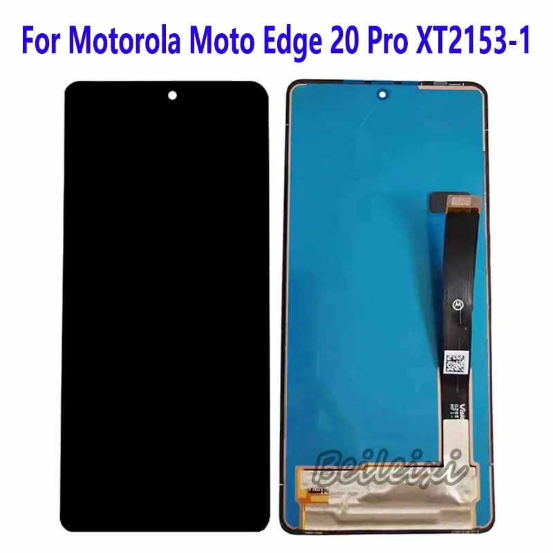 

Для Motorola Moto Edge 20 Pro XT2153-1 ЖК-дисплей сенсорный экран дигитайзер в сборе запасной аксессуар