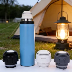 4.5CM Thermoses Cover Mug Generic Outlet Bullet Flask Cover Vacuum Flask Lid Stainless Thermoses Accessories Outdoor Travel Cup