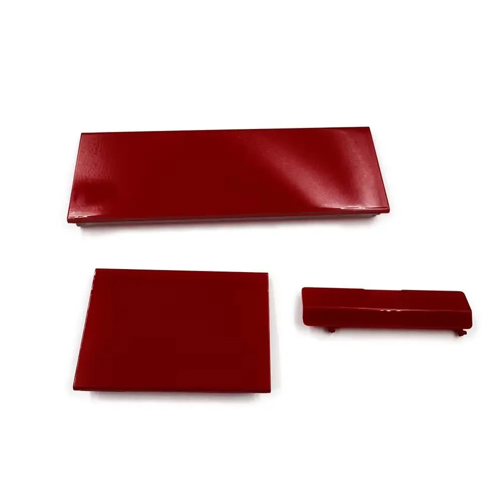 3 in 1 Memory Card Slot Cover Black White Red Replaceable Memory Card Door Shell Cover Part Accessories for Wii