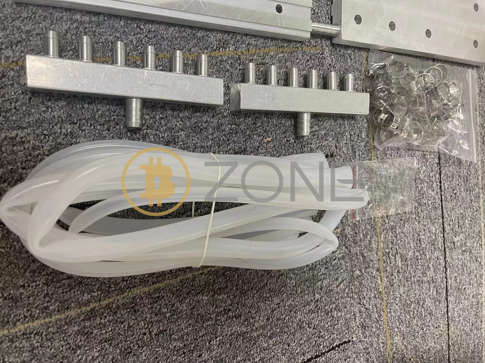 Imagem -06 - Antminer-water Hydro Cooling Plate Kit Tudo-em-um Alumínio Líquido Arrefecido Dissipadores de Placa S19 S19pro T19 S19j em Estoque