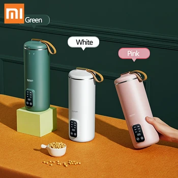 Xiaomi Mijia นมถั่วเหลืองเครื่องมัลติฟังก์ชั่ไฟฟ้า Juicer เครื่องปั่นเครื่องทำความร้อนถั่วเหลืองข้าวเครื่องวางกรอง-400Ml