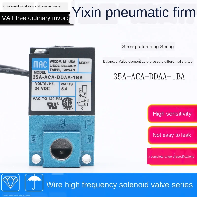 U.S. Electromagnetic Valve 35a-aca-ddaa-1ba Daaa Daba/DDBA/Ddfa/Difa CLSF