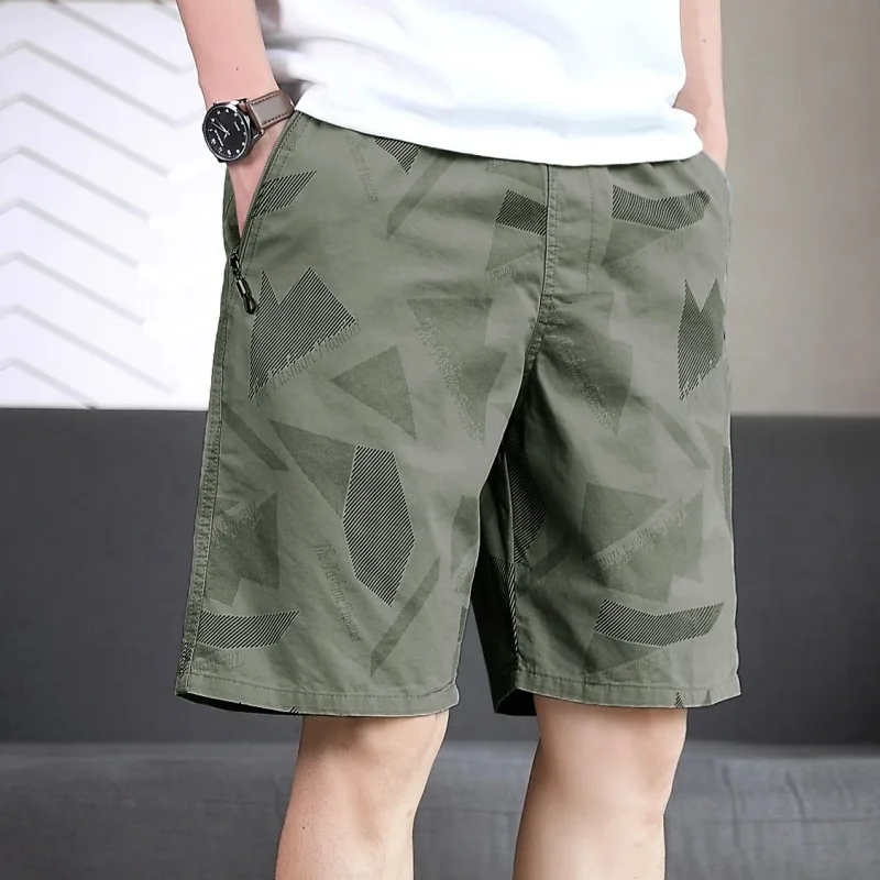 

Big Size Men's Casual Shorts Light Weight Cotton Shorts Summer Running Breathable Sweat Shorts