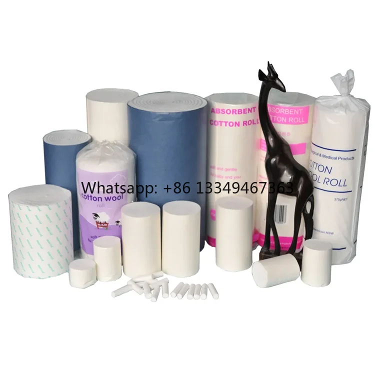 

Best price 25G 50G 100G 250G 500G Medical Absorbent Cotton Wool Roll discount